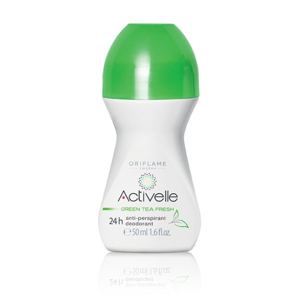 Kuličkový antiperspirant deodorant Activelle Green Tea 24h
