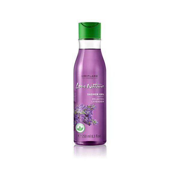 Zklidňující sprchový gel s levandulí Love Nature 250 ml