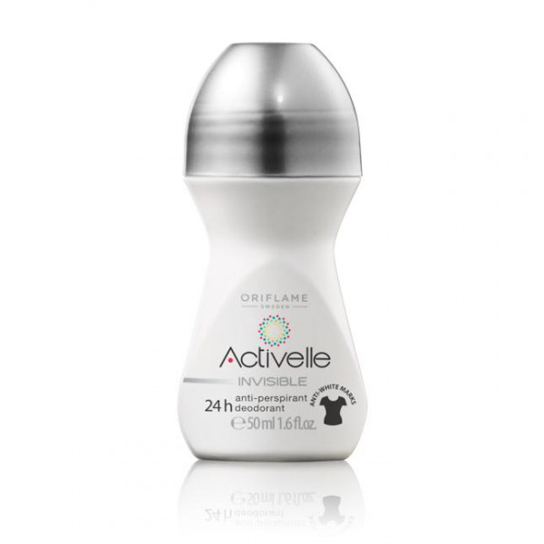 Kuličkový antiperspirant deodorant 24h Activelle Invisible - 50 ml